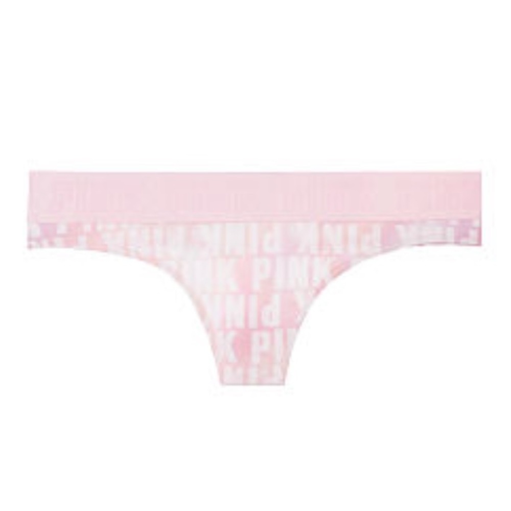 New Victoria’s Secret PINK Logo Thong Panties - XSmall